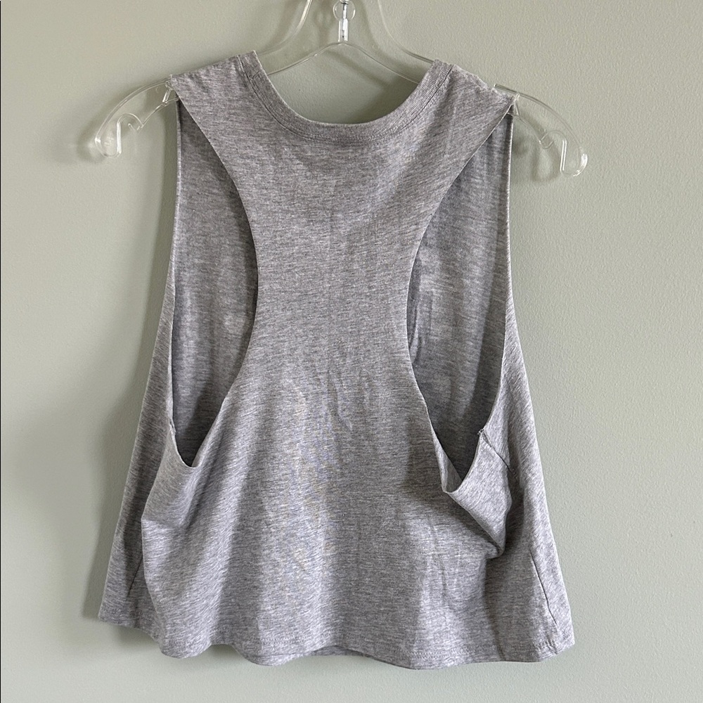 Bella Canvas Gray Burn Boot Camp Muscle Tee - Picture 4 of 4